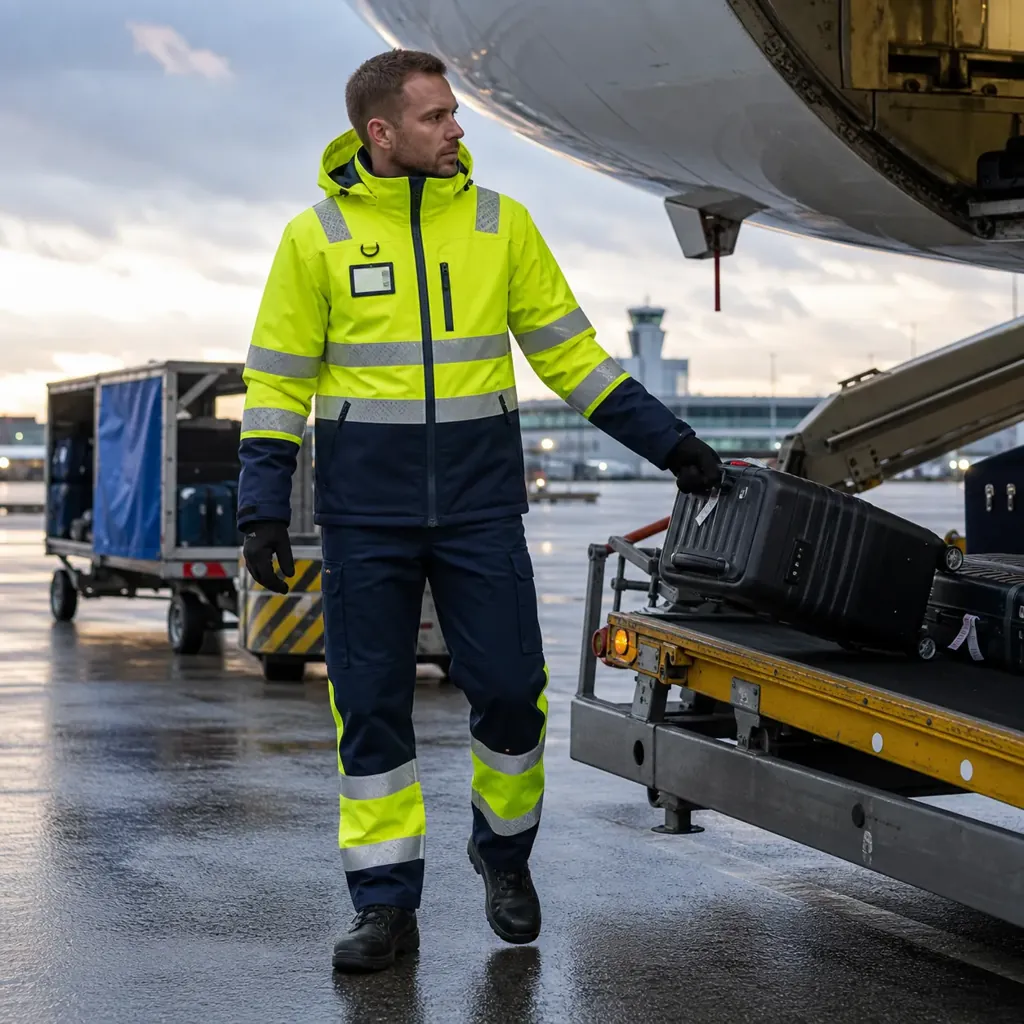 AV006 LUMEN Loader HiVis Jacket